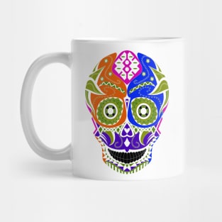 monster wrestling skull ecopop Mug